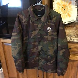 Vans Torrey Coach Jacket Camouflage